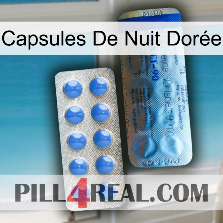 Capsules De Nuit Dorée 40